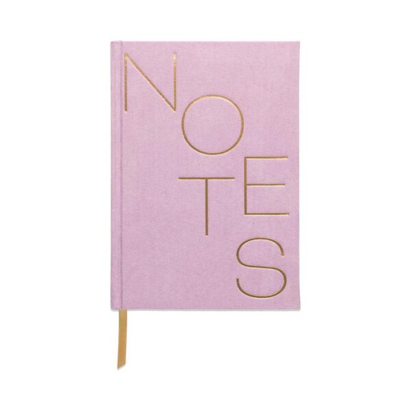 Faux Suede Notebook